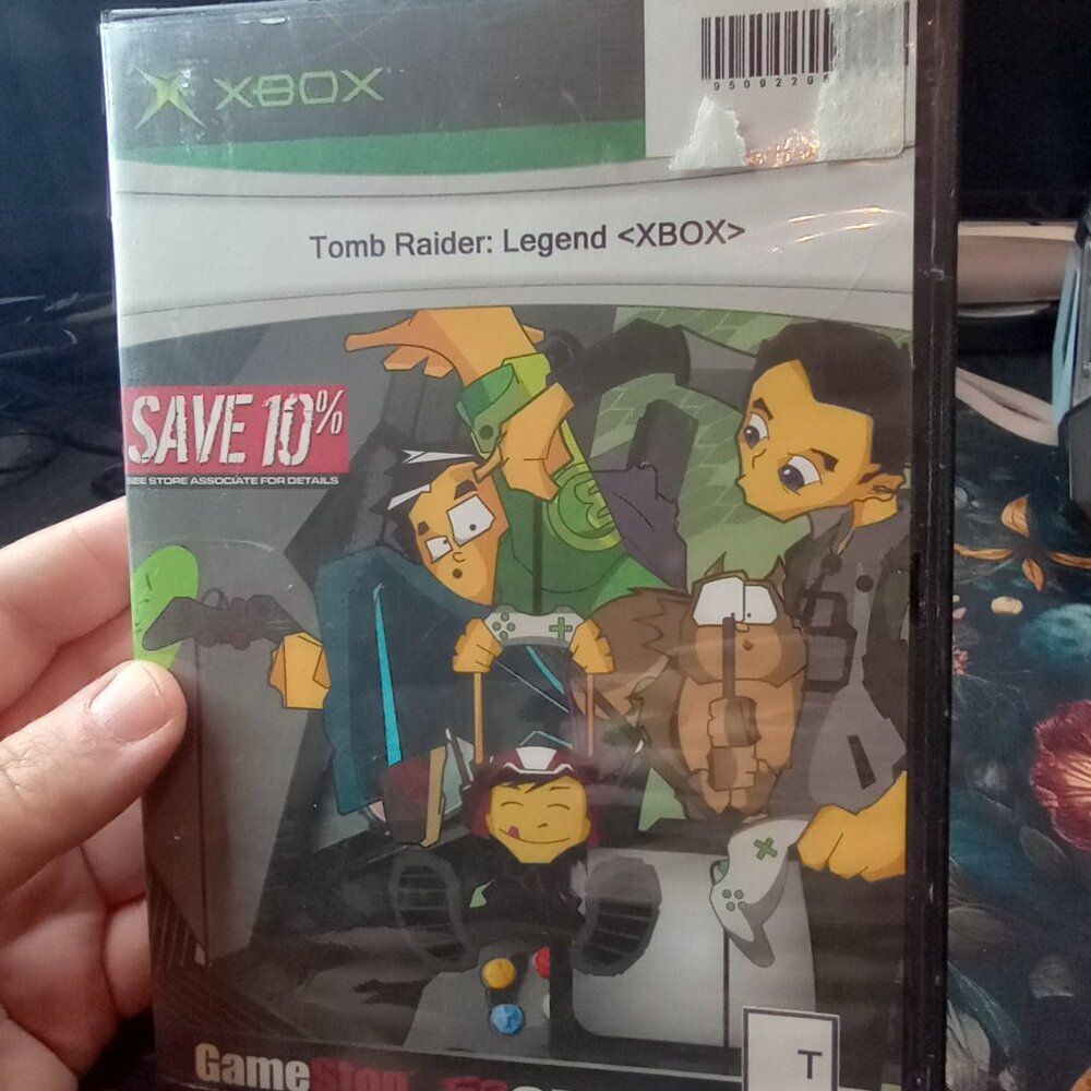 Tomb Raider:Legend for Xbox Disc Only in Generic Case Lara Croft Classic